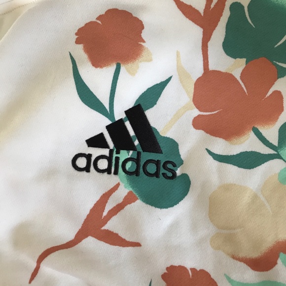 ADIDAS Floral Hoodie - Picture 5 of 8